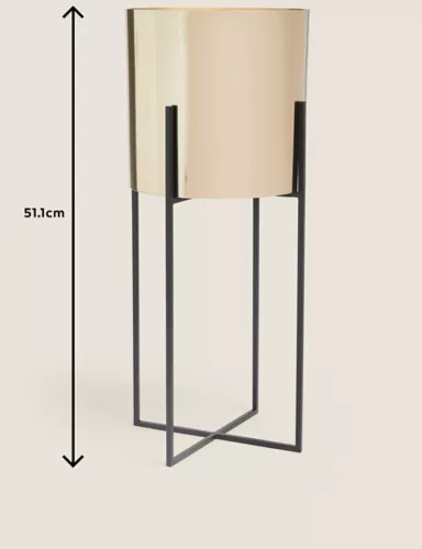 Tall Metal Planter with Stand 4 of 4