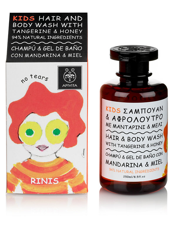 Tangerine & Honey Kids Hair & Body Wash 250ml Image 1 of 2