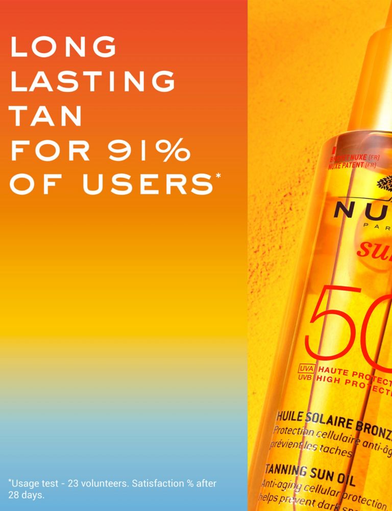 Tanning Sun Oil SPF50 High Protection Face & Body 150ml 5 of 7