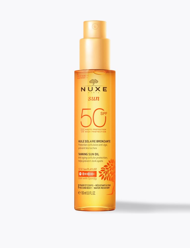 Tanning Sun Oil SPF50 High Protection Face & Body 150ml 1 of 7
