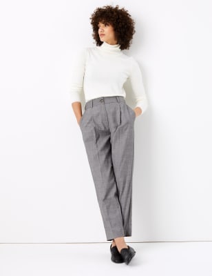 Tapered Ankle Grazer Trousers