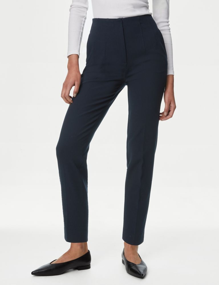 Tapered Ankle Grazer Trousers 3 of 5