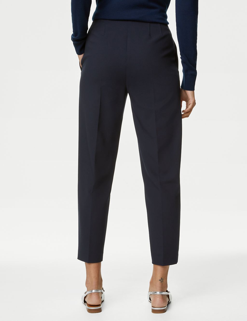 Tapered Ankle Grazer Trousers 5 of 5