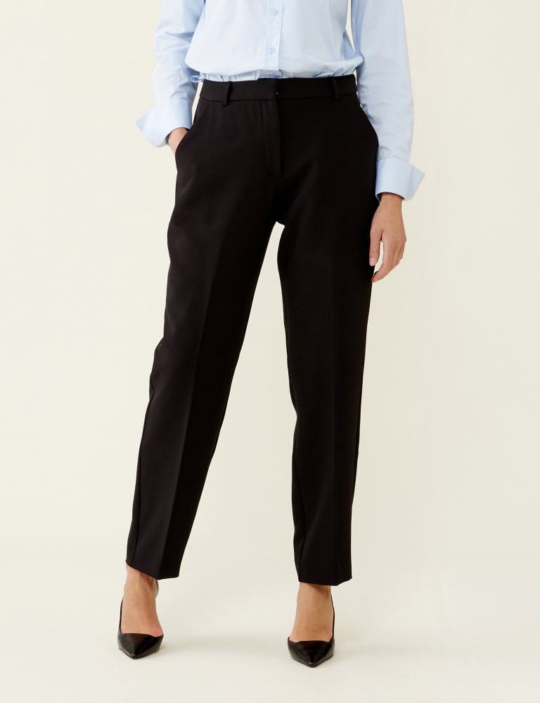Tapered Ankle Grazer Trousers