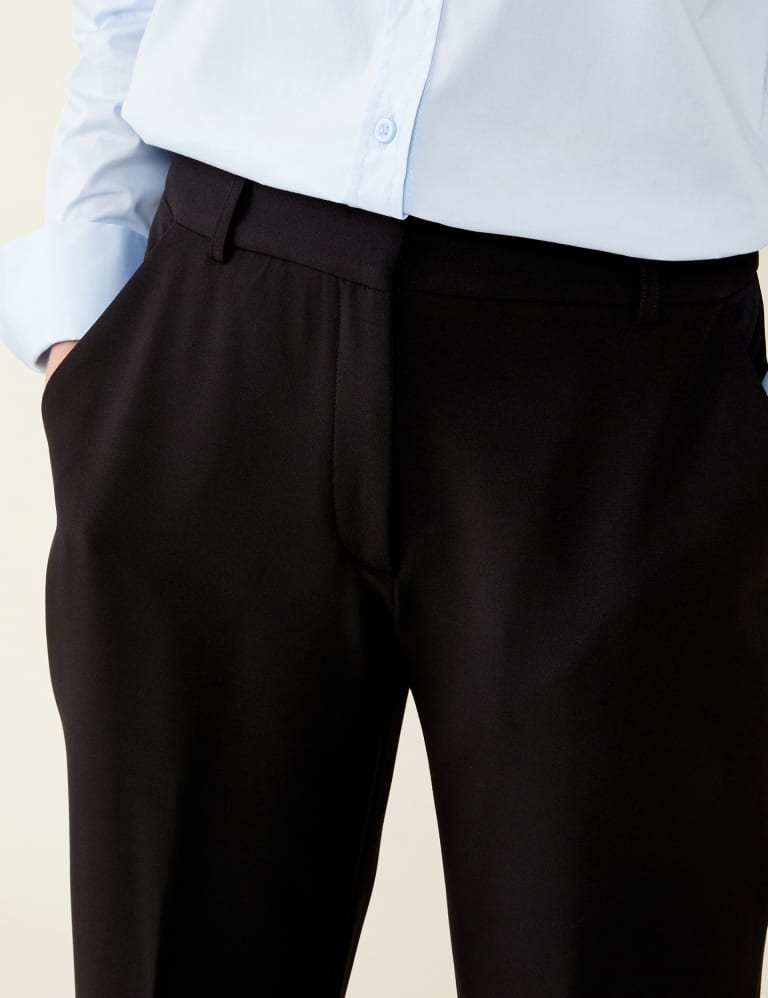 Tapered ankle dress pants outlet