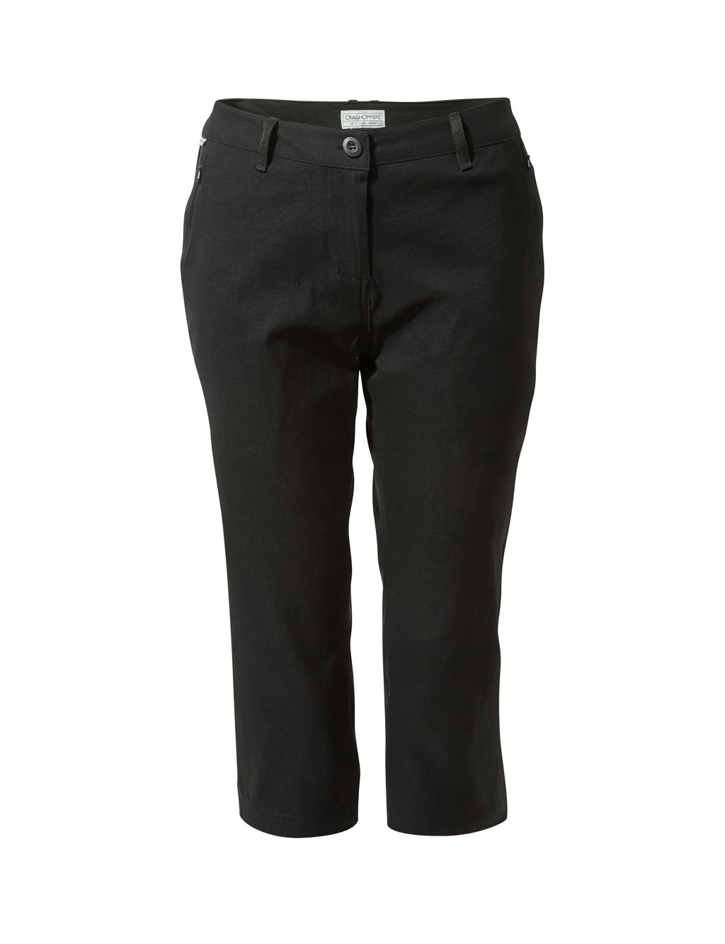Tapered Cropped Walking Trousers 1 of 8