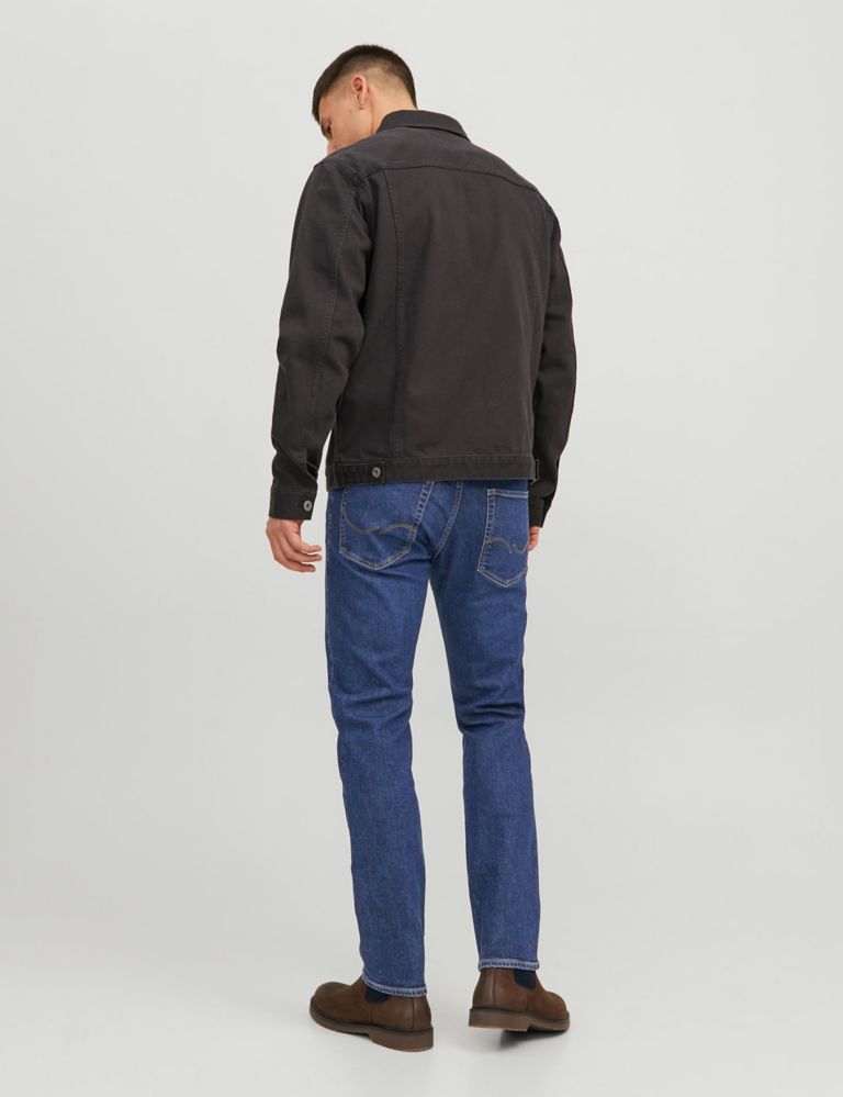 Tapered Fit 5 Pocket Jeans 3 of 5