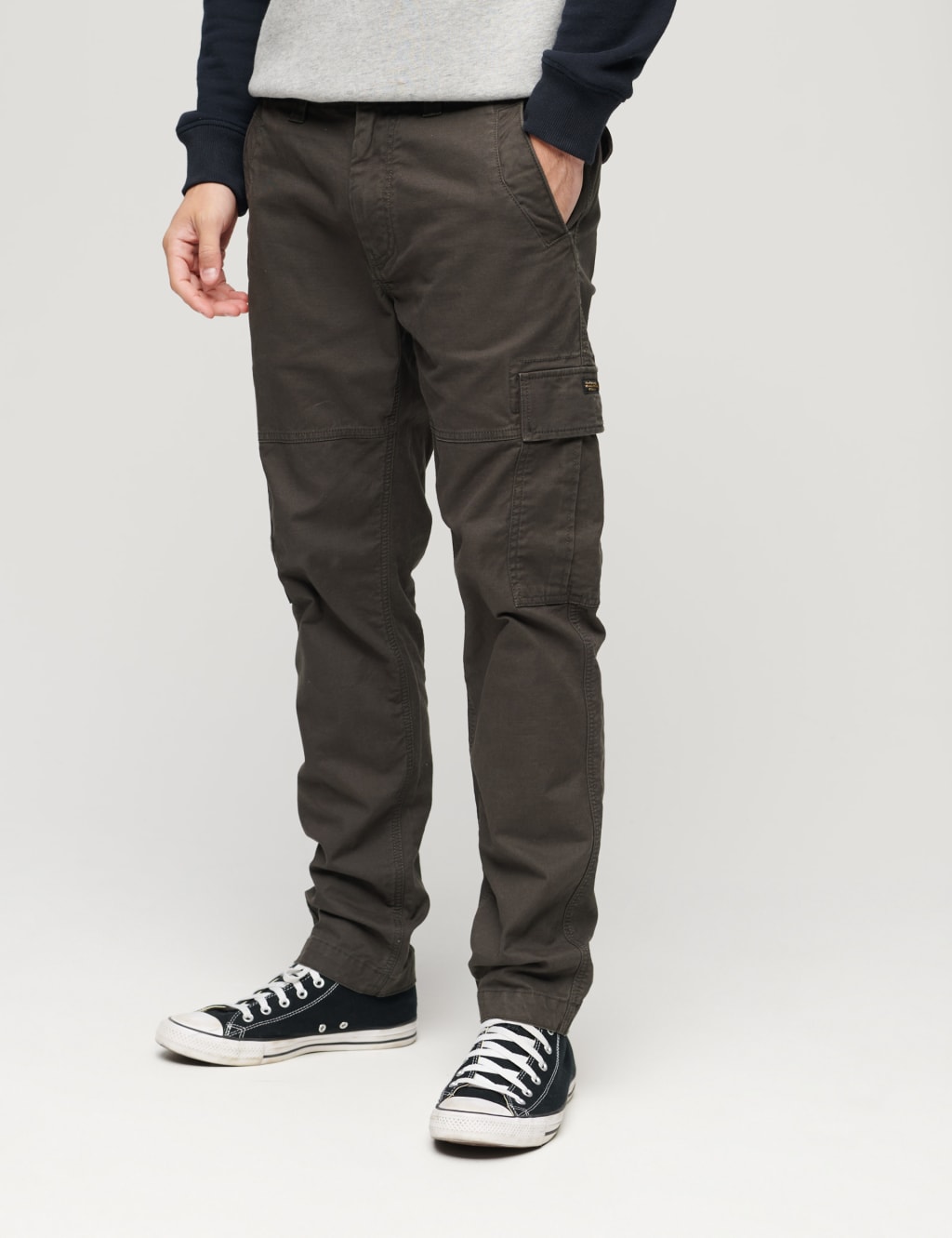 Superdry mens cargo trousers clearance