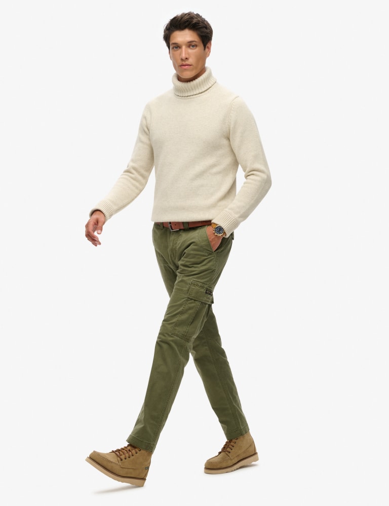 Tapered cargo best sale trousers