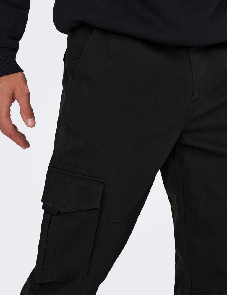 Mens tapered best sale combat trousers