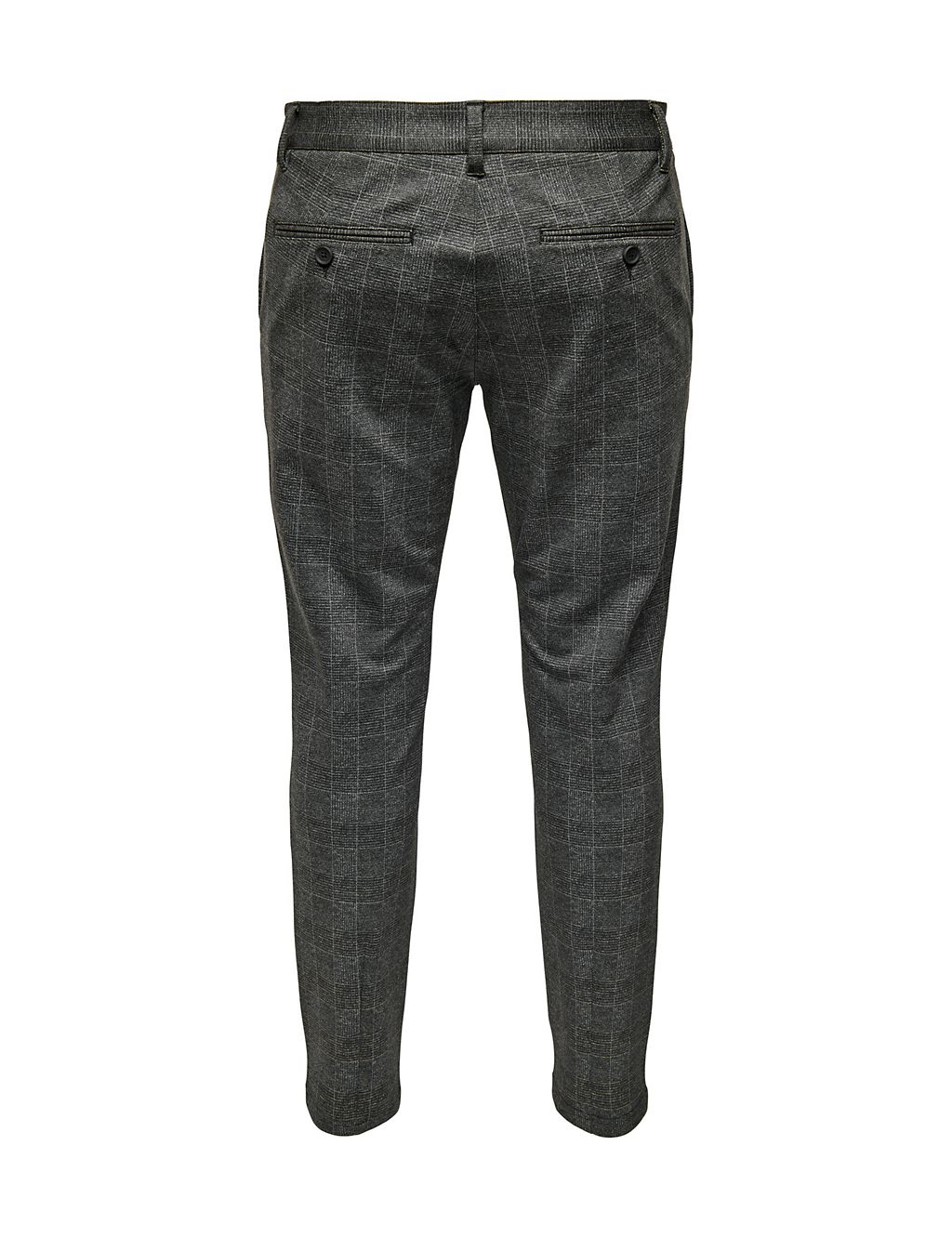 Tapered Fit Checked Trousers 2 of 6