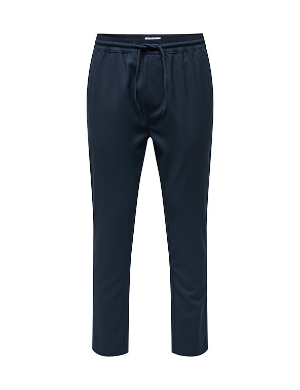 Tapered Fit Elasticated Waist Chinos Image 1 of 2