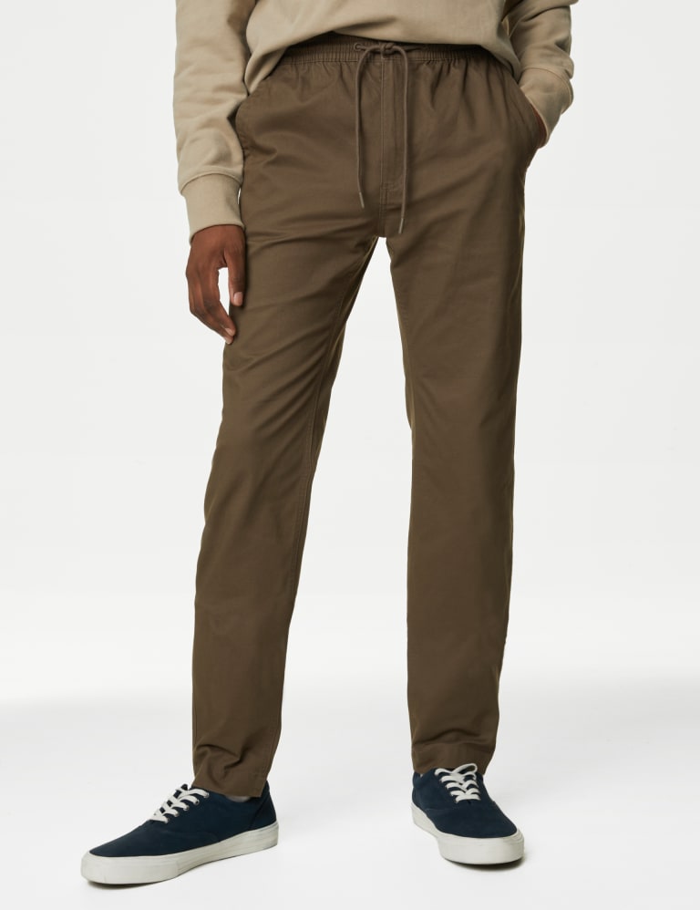 Marks and spencer mens casual trousers store