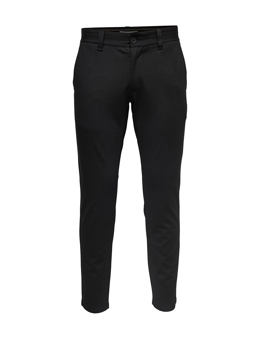 Tapered Fit Flat Front Trousers 1 of 6