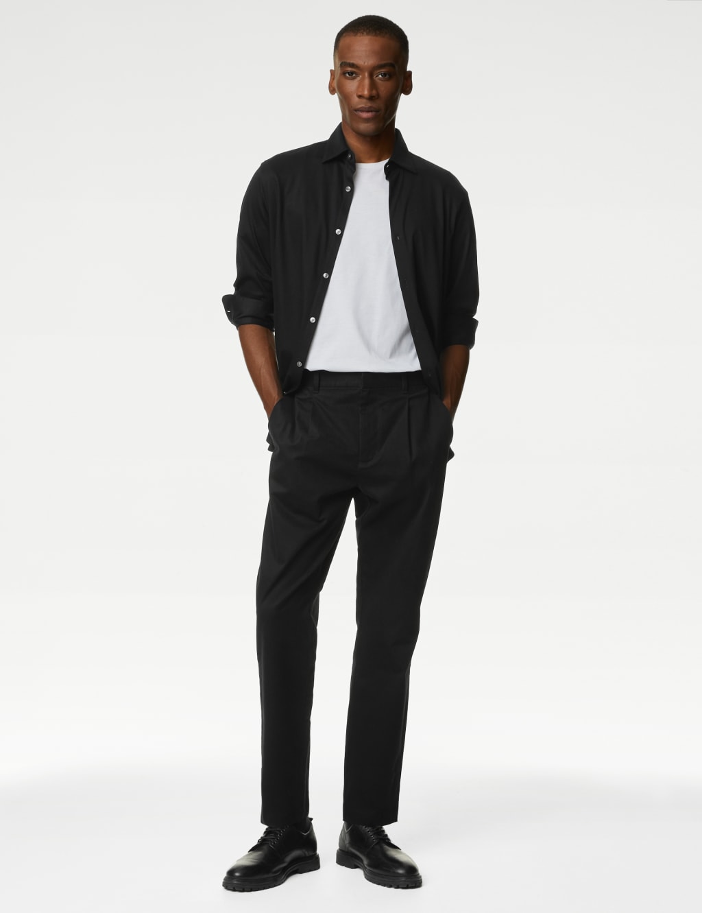Elasticated chinos discount