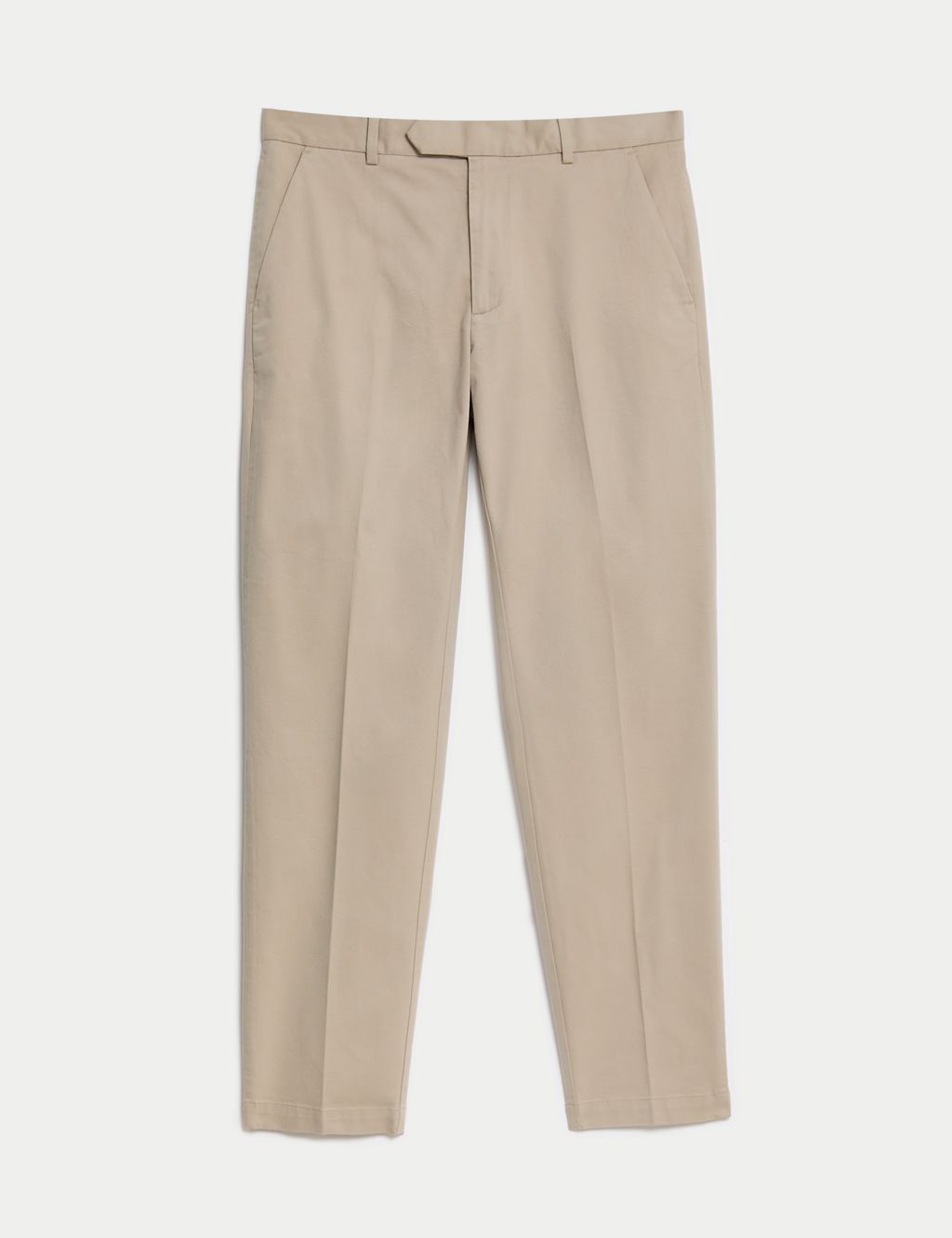 Tapered Fit Italian Flat Front Chinos 1 of 7
