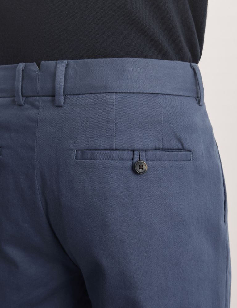 Tapered Fit Italian Single Pleat Chinos 5 of 7