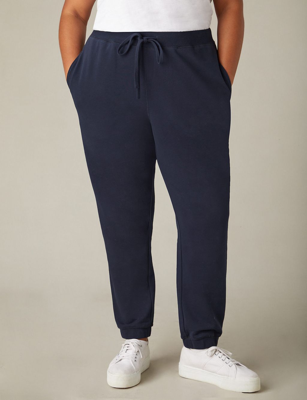 Tapered Fit Jersey Cuffed Joggers 3 of 6