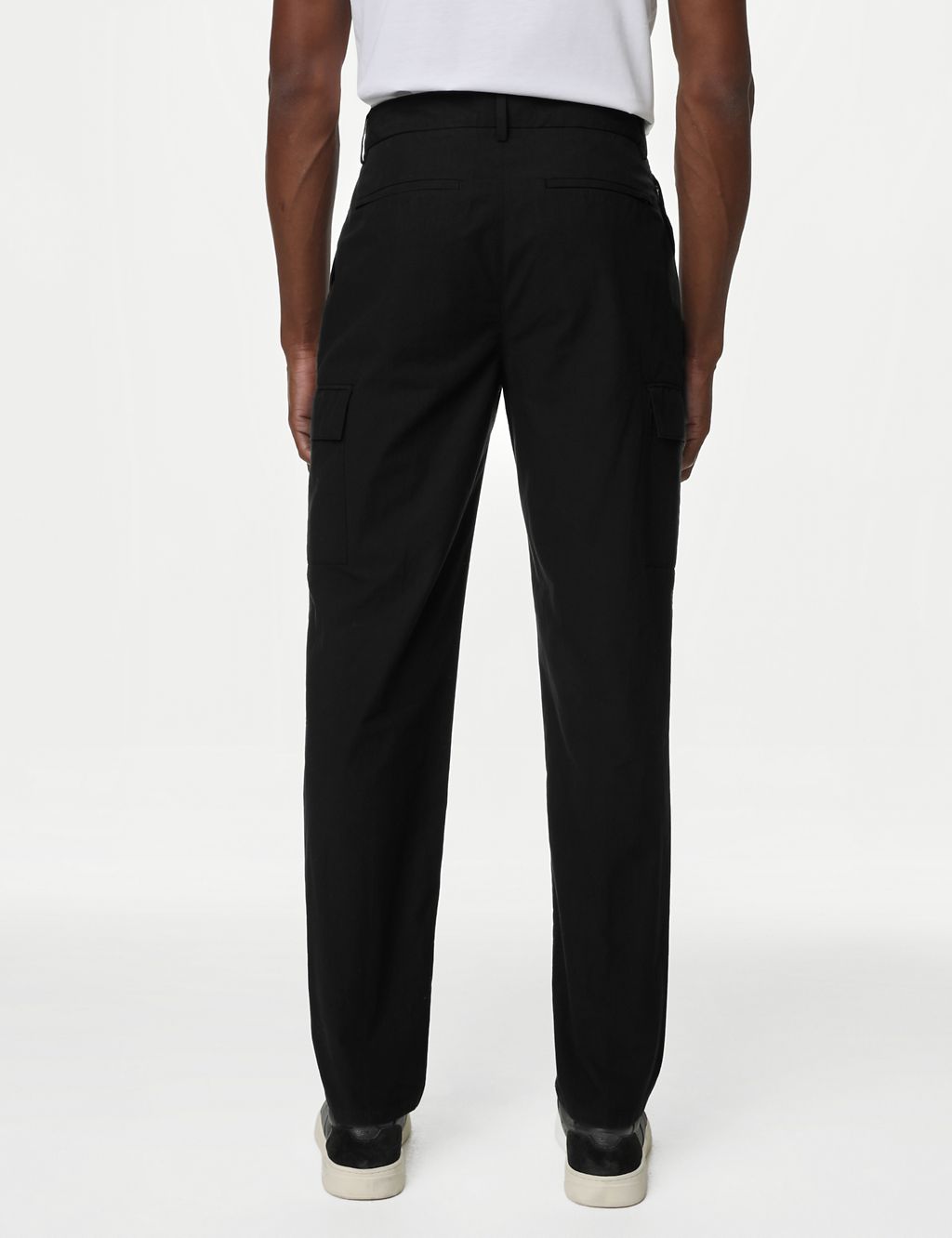 Tapered Fit Pure Cotton Cargo Trousers 5 of 6