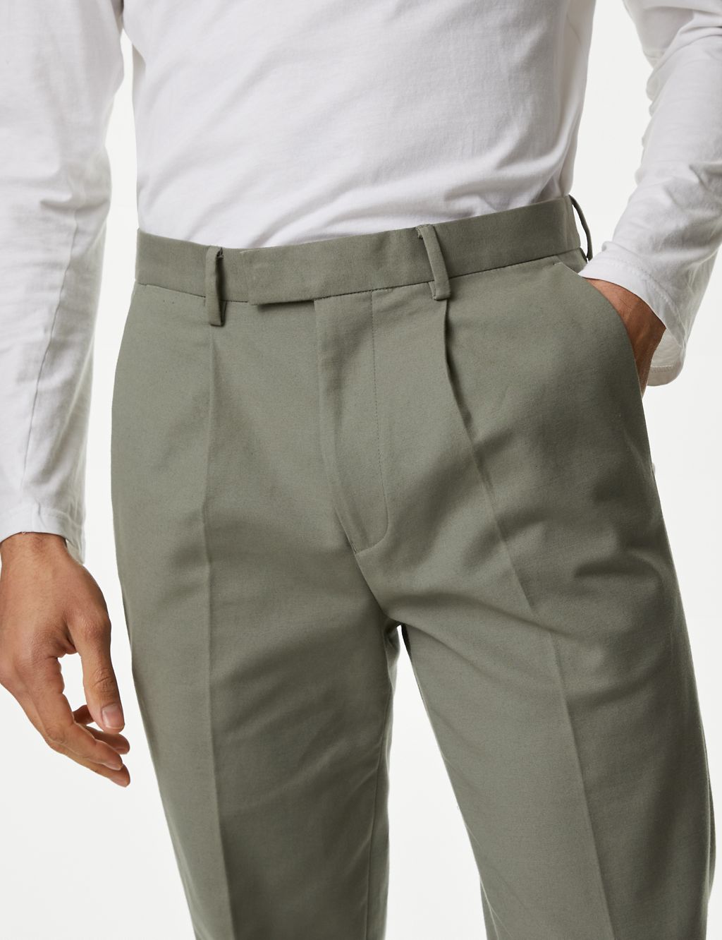 Tapered Fit Smart Stretch Chinos 4 of 5