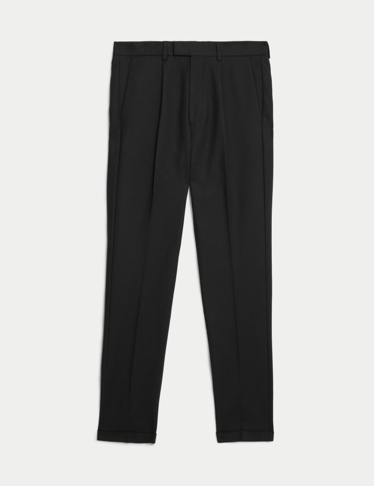 Smart black chinos discount