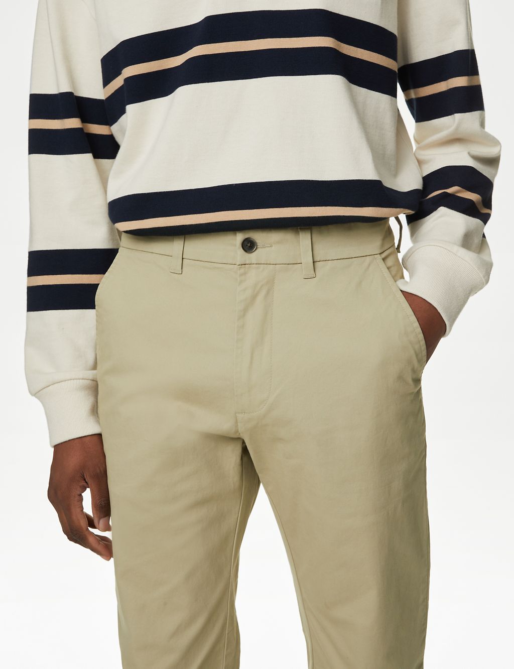 Tapered Fit Stretch Chinos 7 of 7