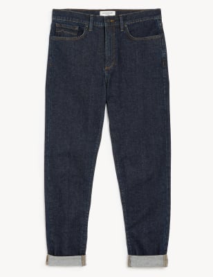 Tapered Fit Stretch Jeans Image 2 of 6