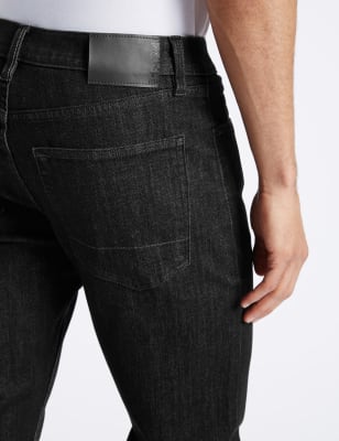 marks and spencer tapered jeans
