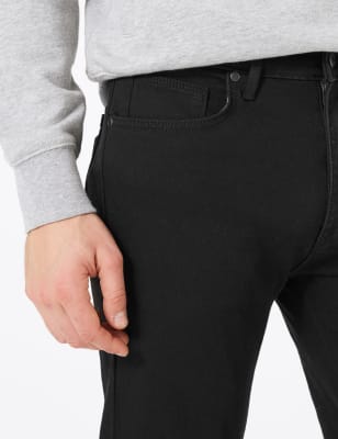 m&s tapered jeans