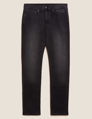black ripped stretch skinny jeans womens