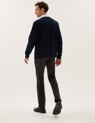 m&s tapered jeans
