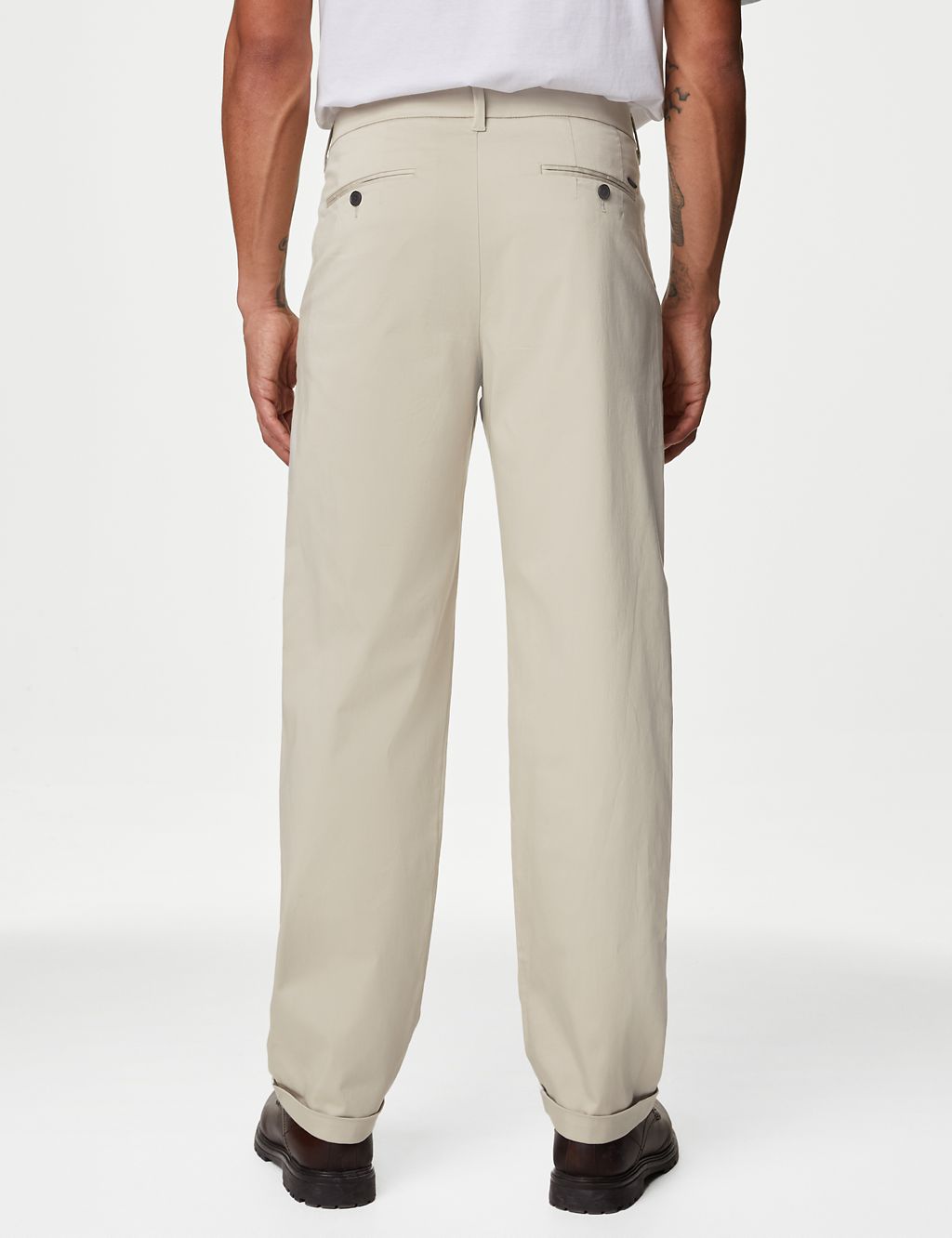 Tapered Fit Twin Pleat Chinos 6 of 6