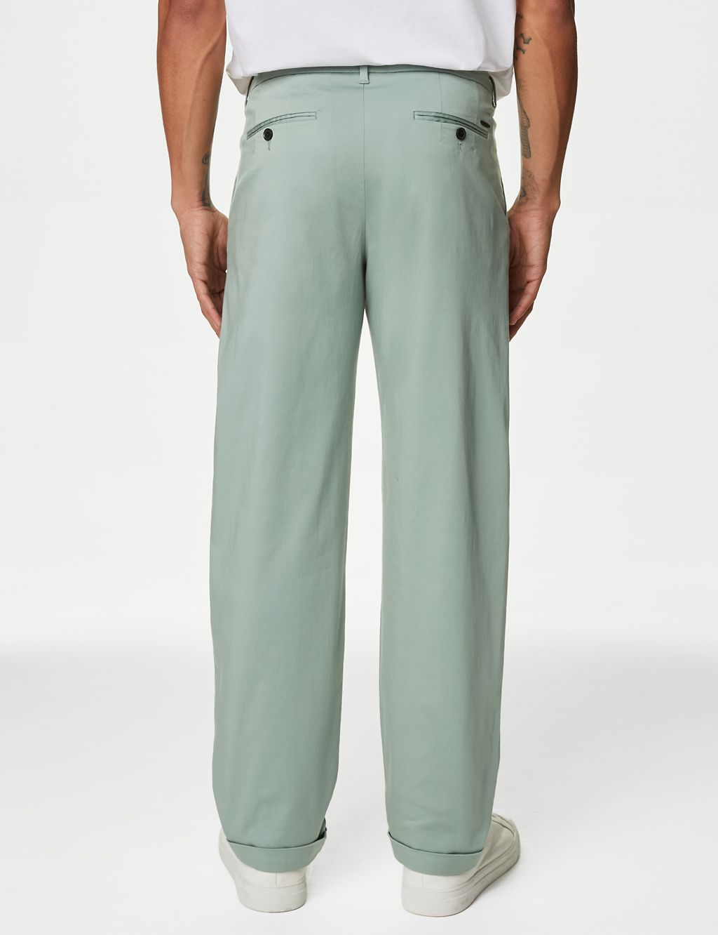 Tapered Fit Twin Pleat Chinos 5 of 7