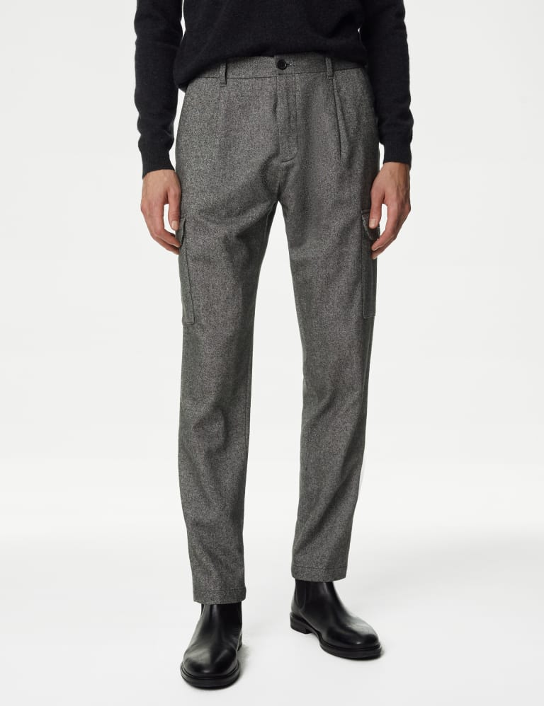 M&s mens casual trousers 2025