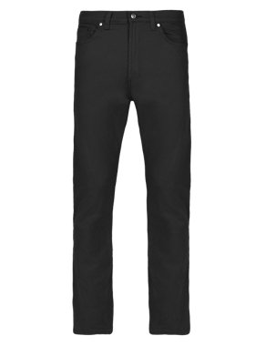 Tapered Leg Comfort Stretch Jeans with StayNEW™ Image 2 of 3