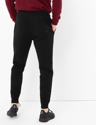 m&s tapered joggers