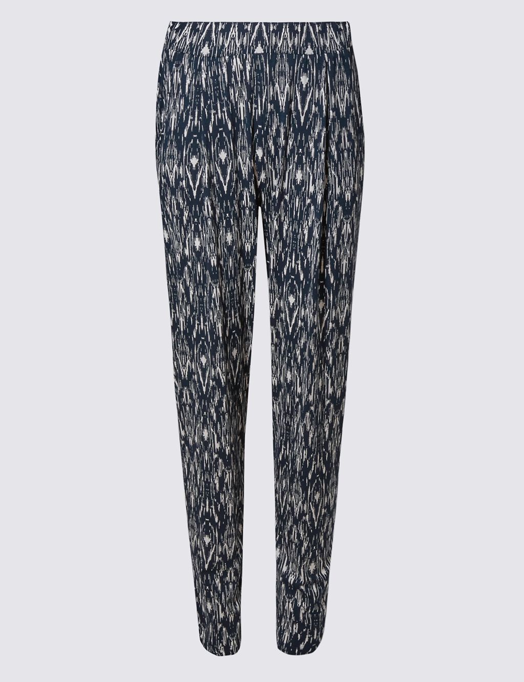 Tapered Leg Printed Trousers 1 of 3