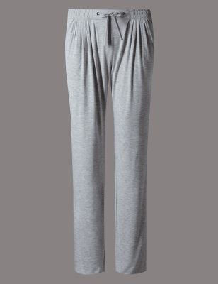 Mens tapered pyjama discount bottoms