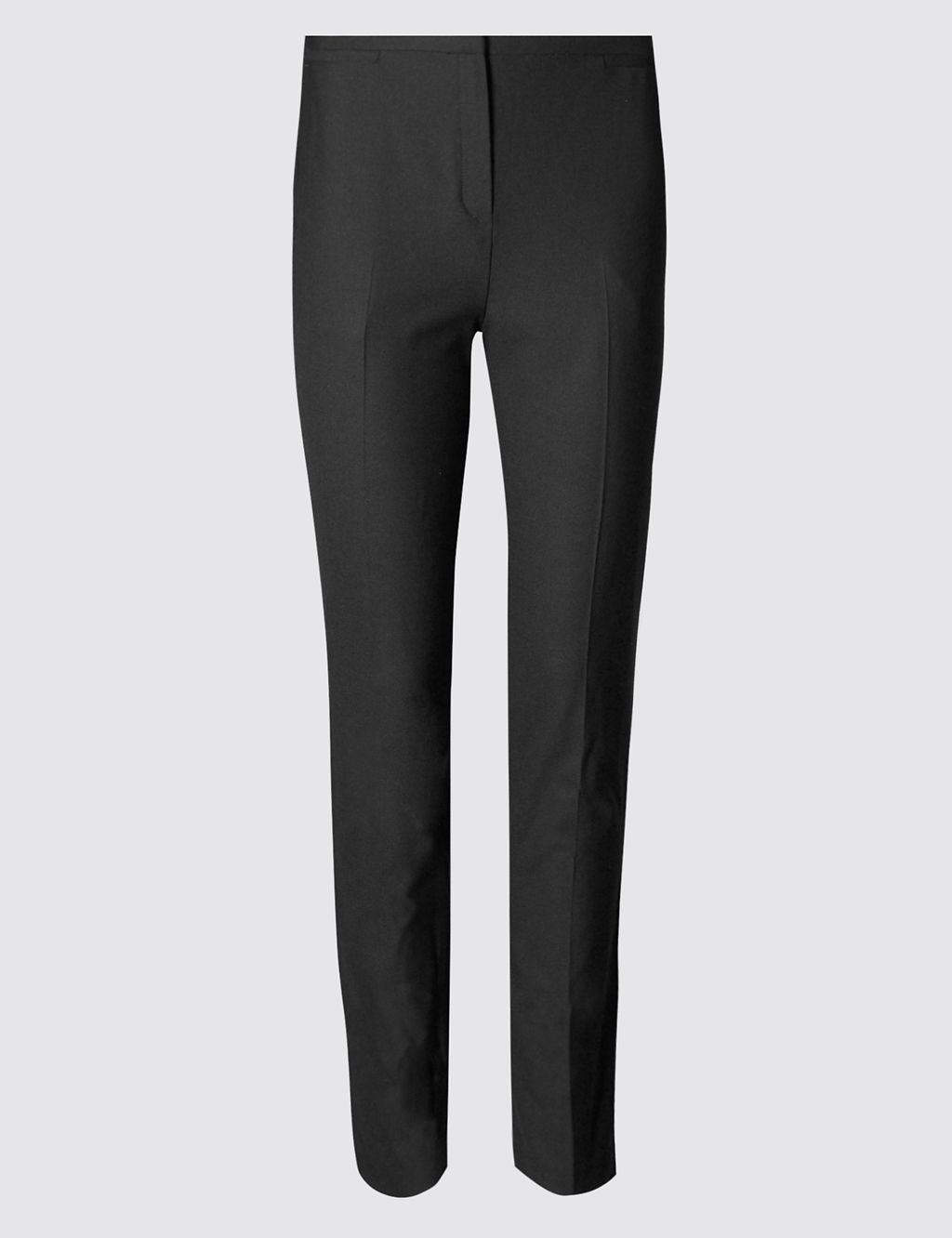 Tapered Leg Trousers with Merino Wool & Silk 1 of 4