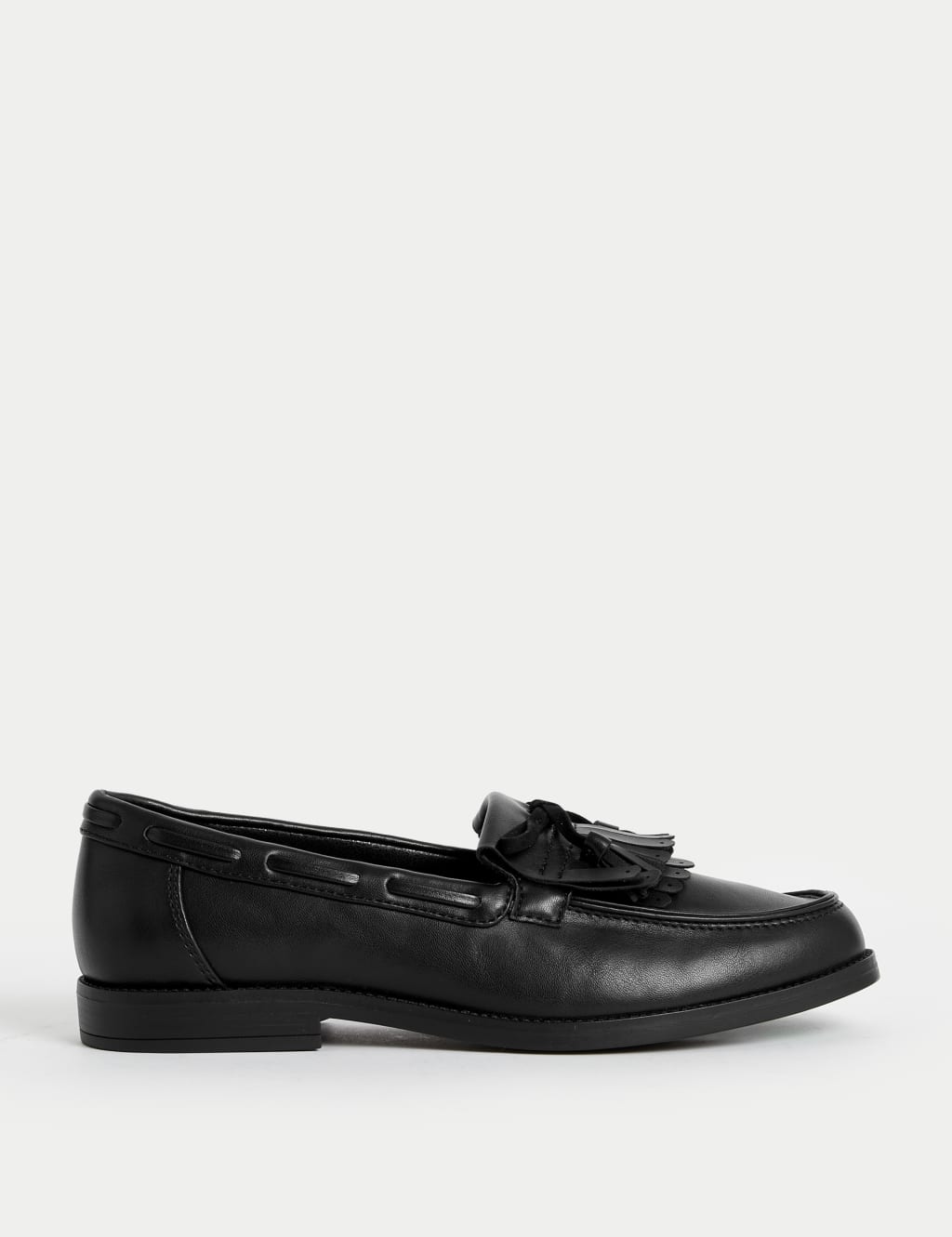 Tassel Bow Flat Loafers 3 of 3