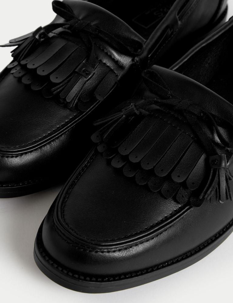 Tassel Bow Flat Loafers 3 of 3