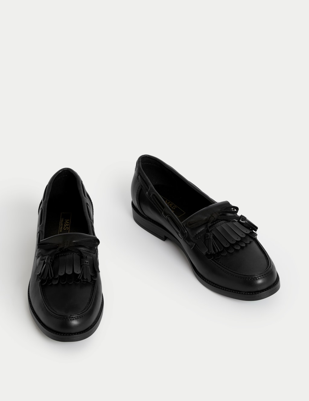 Tassel Bow Flat Loafers 1 of 3