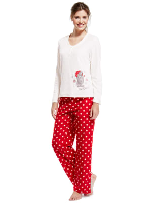 Teddy fleece best sale pyjamas womens