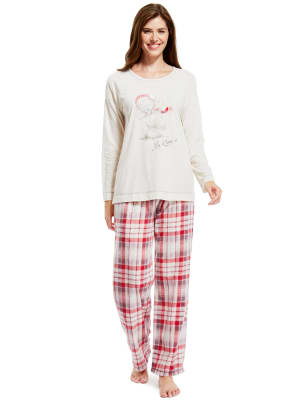 Teddy discount fleece pyjamas