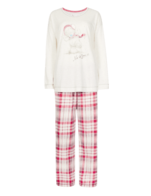 Tatty Teddy Fleece Pyjamas M S Collection M S