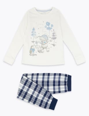 Tatty Teddy Christmas Pyjama Set 3 16 Years M S