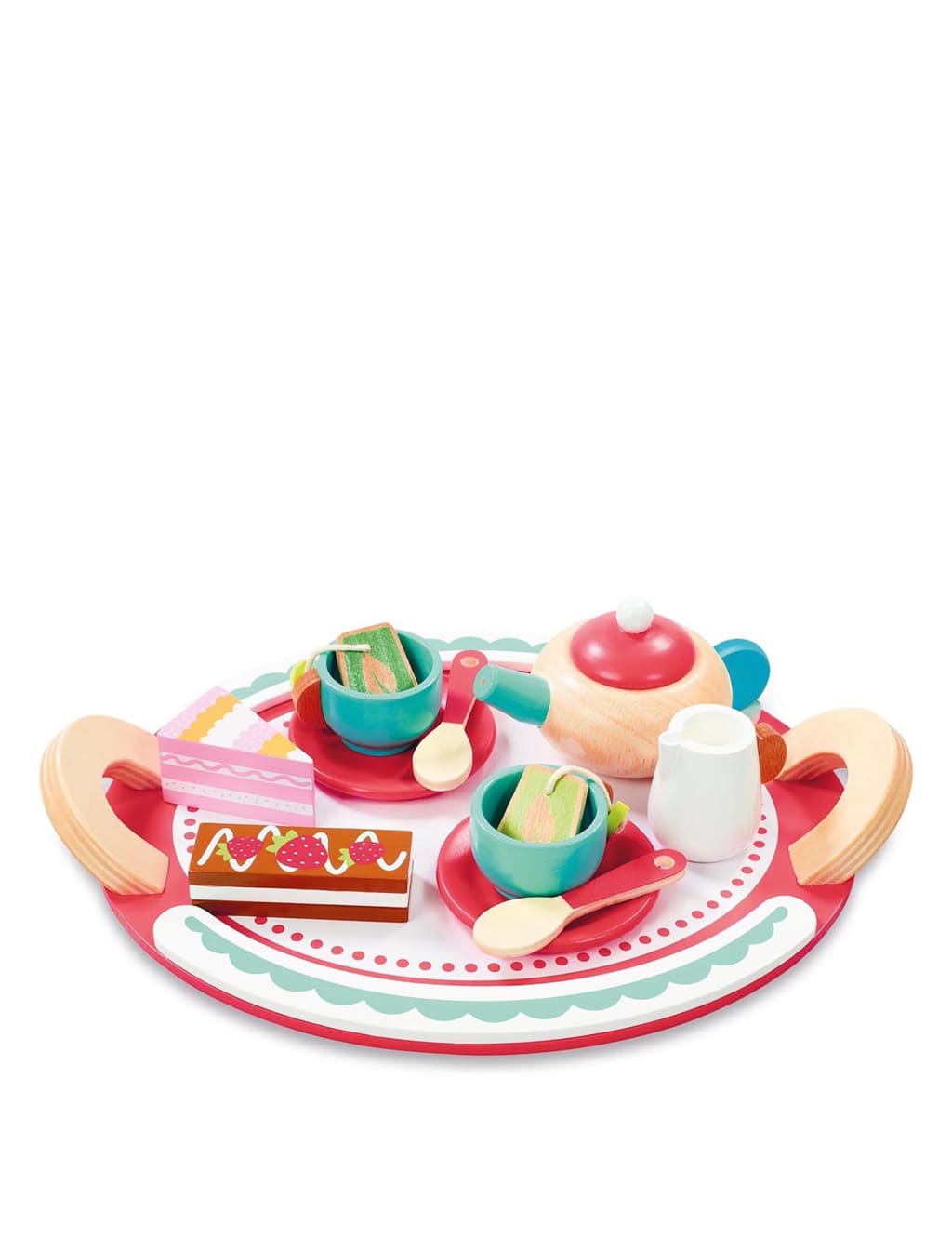 Tea Party Set (3+ Yrs) Woodlets M&S