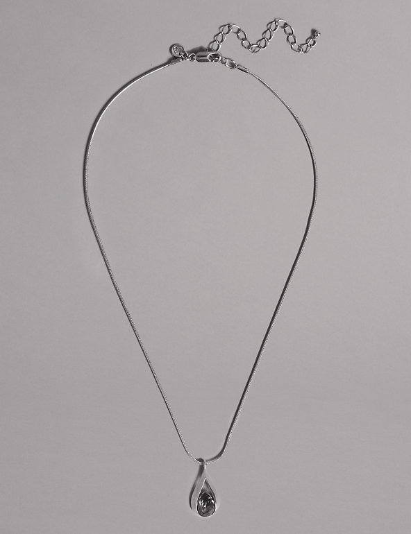 Teardrop Necklace MADE WITH SWAROVSKI® ELEMENTS Image 1 of 2