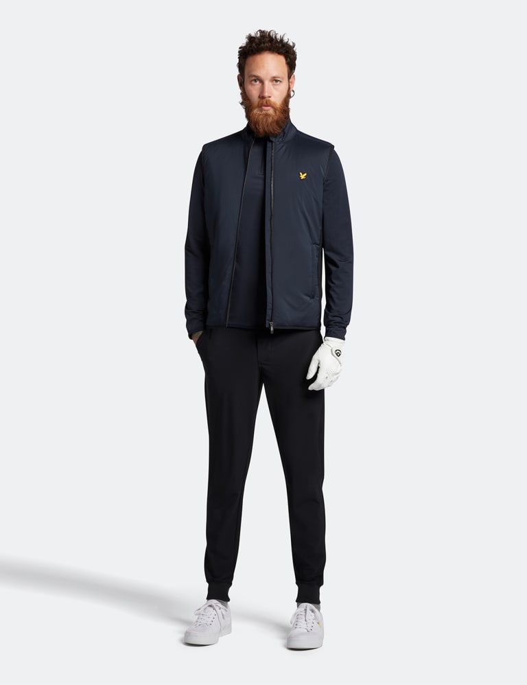Lyle and scott half zip jacket store