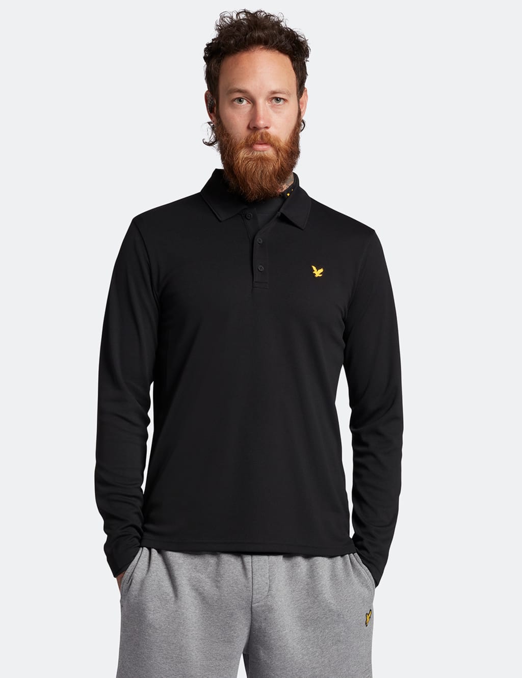 Technical Long Sleeve Polo Shirt 3 of 5